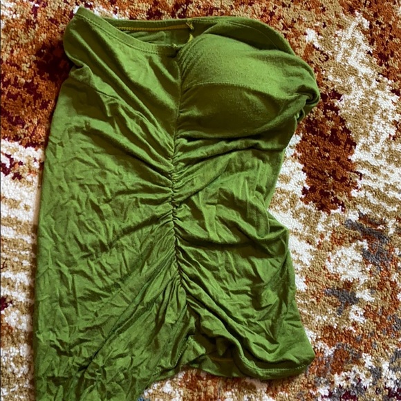 Green Rue21 Tube Top - Picture 4 of 5